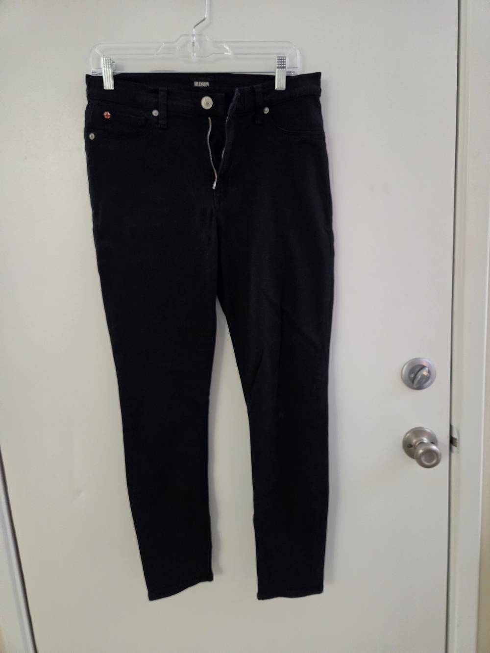 Hudson Jeans Black Women's Skinny Jeans - Sleek Slim Fit